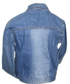Jaqueta jeans Infantil Masculina 039 Sinal Livre Tamanhos 8 A 14 Duas Cores na internet