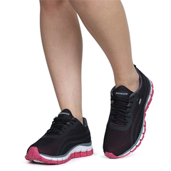 Tênis feminino Ascension Lege 21 - Preto Pink Para Caminhada - comprar online