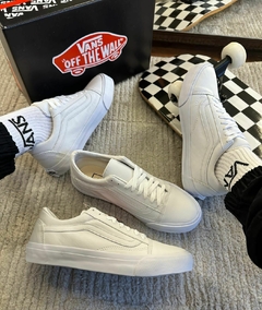 Tênis Vans Old Skool Branco 34 ao 43 - comprar online