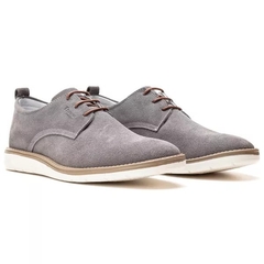 Sapato Masculino Social Oxford Casual Camurça - Frete Grátis - netpizante