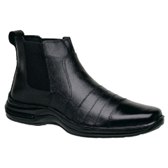 Botina Bota Masculina Modelo Comfort Couro Legitimo 33 ao 46