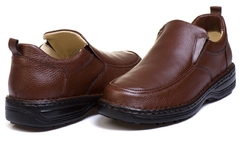 Sapato Masculino Linha Comfort em Couro Legitimo Indicado Para pés Sensíveis na internet