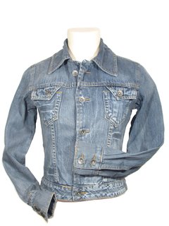 Jaqueta Jeans Infantil feminina 017 Disnep Tamanho 12 - netpizante