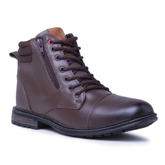 Bota Masculina Coturno Adventure Couro Legitimo - netpizante