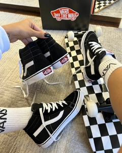 T nis Botinha Modelo Vans Old Skool Bleck Camur a