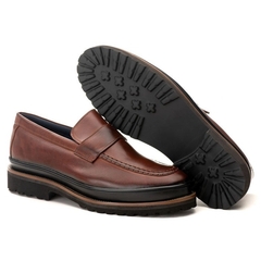 Sapato Masculino Loafer Katar Confort Sola Dupla - netpizante