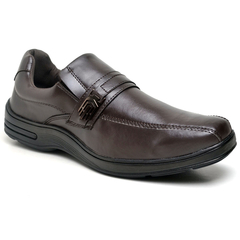Sapato Masculino Social Sport com Elástico de Fácil Calce Solado Leve e Resistente - comprar online