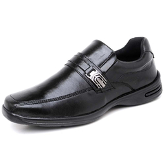 Sapato Masculino Social Sport com Elástico de Fácil Calce Solado Leve e Resistente - comprar online