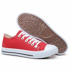 Tênis Feminino Urbano Star Sneakers -Vermelho
