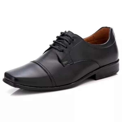 Sapato Masculino Social Cadarço Elegante Couro Nobre Solado Costurado - comprar online