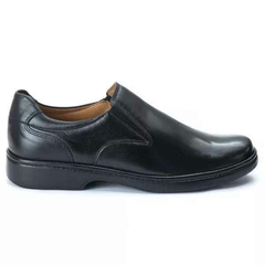 Sapato Mocassim Masculino Ultra Conforto Via Ranster Fabricação 100% Couro Pelica Preto na internet