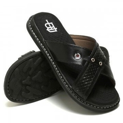 Chinelo Masculino Tlb Couro Original 35 ao 46