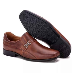 Sapato Social Masculino Spot Elegante e confortável em Couro Solado Costurado