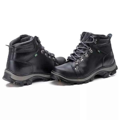 Bota Masculina Adventure Couro Legitimo Super Conforto Uso Diário na internet