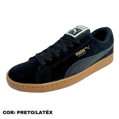 Tênis Puma Skate Suede Classic Preto/Caramelo