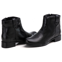 Bota Feminina Via Ranster Couro Legitimo Com Solado Costurado - comprar online