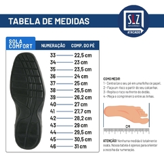 Sapato Social masculino Casual Linha Conforto San Lorenzo 33 ao 46