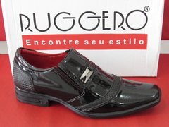 Sapato Masculino Social Ruggero 2035 Verniz Preto - loja online