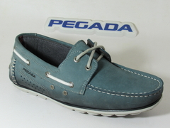 Sapato Dockside Masculino Pegada Nobuck Couro Legitimo