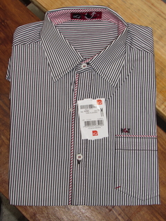 Camisa Masculina Baumgarten Manga Curta Slim - comprar online