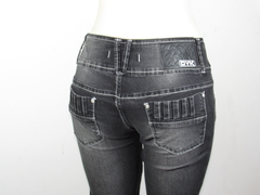 Calça Jeans Feminina Skinny Cós Baixo Conforto Com Passante Alto - netpizante