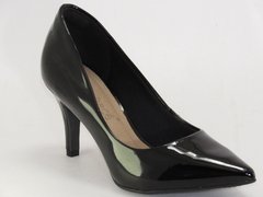 Sapato scarpin Bebecê 7060-104 Vz. Amarilis Preto Nova Coleção netpizante