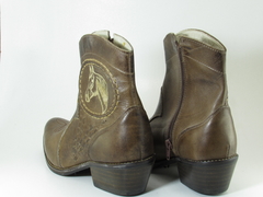 Bota masculina Western Picoloto /Couro Natural na internet