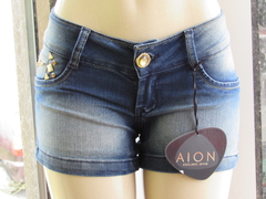 Short Curto Jeans Feminino Aion C/Bolso -Verão 2023 - loja online