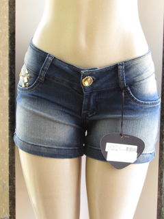 Short Curto Jeans Feminino Aion C/Bolso -Verão 2023 - netpizante