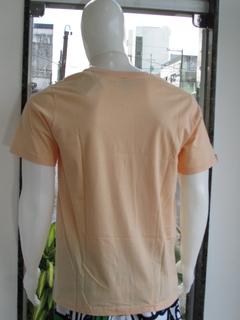 Camisa Masculina Original Rota Do Mar Slim Fit Cubico 100% Algodão Gola v na internet