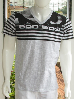 Camisa Masculina Badboy Gola v Manga Curta