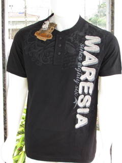 Camiseta Original Maresia Masculino Adulto Linha Premium Faschion Preto