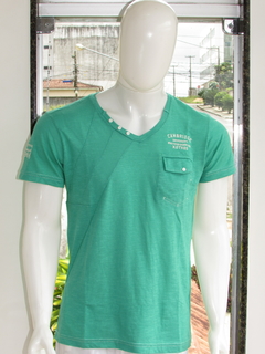 Camisa Masculina Original Kothos Gola v Silk Verde