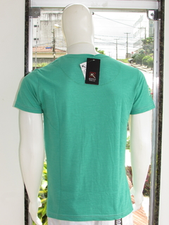 Camisa Masculina Original Kothos Gola v Silk Verde - comprar online