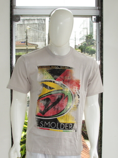 Camiseta Smolder Masculina Adulto Gola Redonda