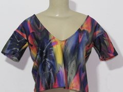 Blusa Feminina  Decotada Tutti Fruti