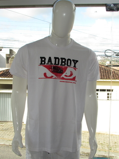 Camiseta Masculina Badboy Original Silk Branca