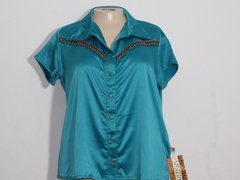 Blusa Feminina Social 77790 Rezzum