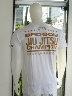 Imagem do Camiseta Masculina Bad Boy Jiu Jitsu Slim Premium Branca