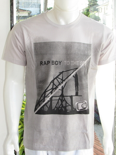 Camisa Masculina Adulto Rapboy Gola Redonda Manga Curta