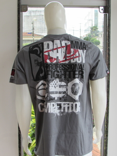 Camisa Masculina Slim Bad boy Gola Redonda na internet