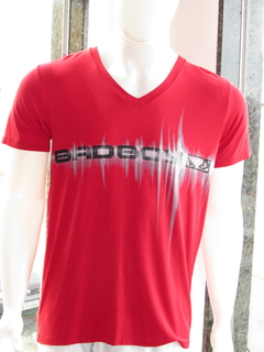 Camisa Masculina Bad Boy Gola v Silk Vermelho