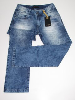 Calça jeans masculina 102161 Aion Conforto Corte Tradicional Tamanho 36 a 48