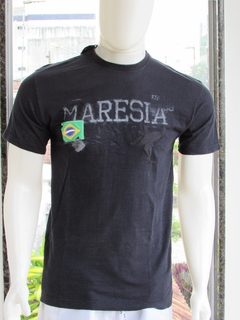 Camiseta Masculina Juvenil Maresia Premium Gola Redonda 100% Algodão