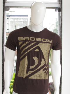 Camiseta Masculina Bad Boy Jiu Jitsu Slim Premium Cafe na internet