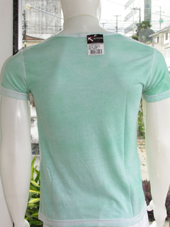 Camisa Masculina Kothos Gola v Silk Verde - comprar online