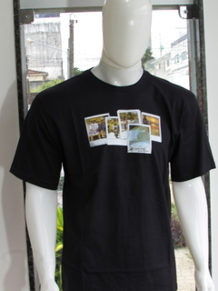 Camiseta Maresia Masculina Silk Preto - comprar online