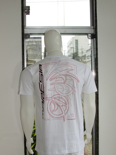 Camiseta Maresia Masculina Silk Branco - comprar online