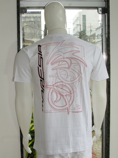 Camiseta Maresia Masculina Silk Branco na internet