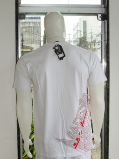Camiseta Masculina Maresia Silk Branco Gola Careca - comprar online